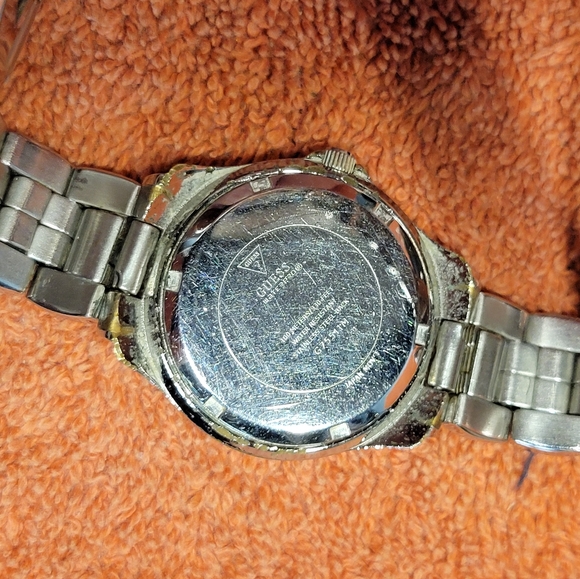 Guess Waterpro Silver-Tone Rhinestone Watch - Picture 5 of 6